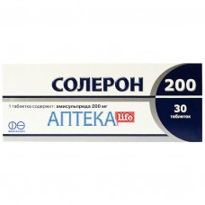 СОЛЕРОН 200 таблетки по 200 мг №30 (10х3)
