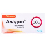 АЛАДИН® таблетки по 10 мг №50 (10х5)