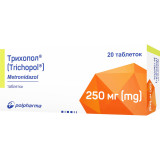 ТРИХОПОЛ® таблетки по 250 мг №20 (10х2)