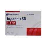 ИНДАПАМИД SR таблетки прол./д. по 1,5 мг №30 (10х3)