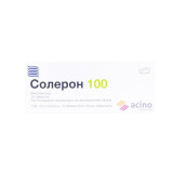 СОЛЕРОН 100 таблетки по 100 мг №10 (10х1)