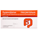 БУДЕНОФАЛЬК пена рект., 2 мг/доза по 14 доз в гермет. баллон. с дозат.