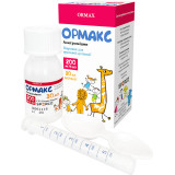 ОРМАКС порошок д/приг. сусп., 200 мг/5 мл (1200 мг) по 30 мл в конт.