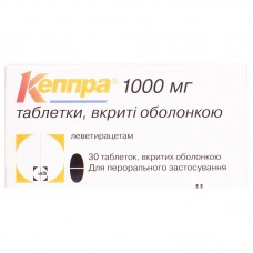 КЕППРА® таблетки, п/о, по 1000 мг №30 (10х3)