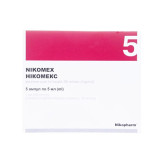 НИКОМЕКС раствор д/ин., 50 мг/мл по 5 мл в амп. №5 (5х1)