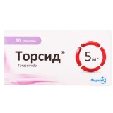 ТОРСИД® таблетки по 5 мг №10 (10х1)