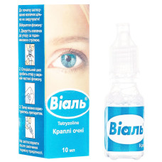 ВИАЛЬ® капли глаз., 0,5 мг/мл по 10 мл во флак.