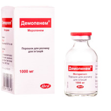 ДЕМОПЕНЕМ® порошок для р-ра д/ин. по 1000 мг во флак. №1