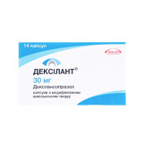 Дексілант капсули тв. з модиф. вивіл. по 30 мг №14 (14х1)