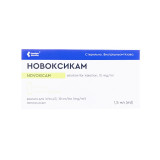 НОВОКСИКАМ раствор д/ин., 10 мг/мл по 1,5 мл во флак. №5