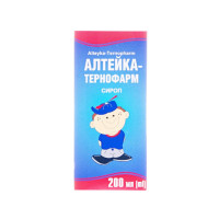 АЛТЕЙКА-ТЕРНОФАРМ сироп по 200 мл во флак.