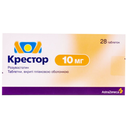 КРЕСТОР таблетки 10мг №28 (14х2)