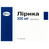 ЛІРИКА капс. 300мг №21(21х1)