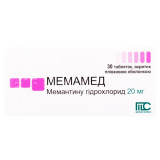 МЕМАМЕД табл. в/пл.обол. 20мг №30 (10х3)