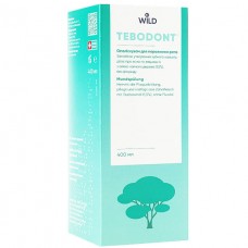 DR. WILD TEBODONT-F Ополаскиватель для полости рта, с маслом чайного дерева и фторидом, 500 мл