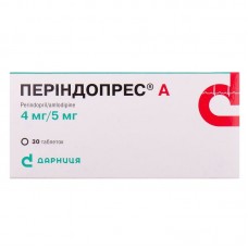 Периндопрес А табл.4 мг/5 мг №30(10х3)