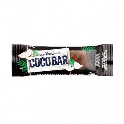 КОКО БАР батончик витаминизированный с какао в шоколадной глазури 40г