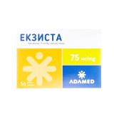 Екзиста капсули тв. по 75 мг №56 (14х4)