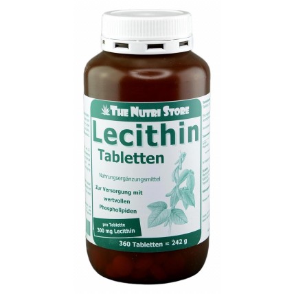 Лецитин, 300 мг, 360 шт. (The Nutri Store)