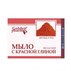 МЫЛО с красной глиной 70г (GOLDEN PHARM)