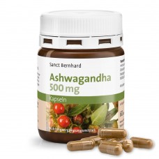 S.B. Екстракт Ашваганди «Ashwagandha» 500 мг, 60 капсул