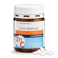 S.B. Вітамін С 60 мг та цинк 5 мг «Zink-Immun», 120 розсмоктуючи пігулок