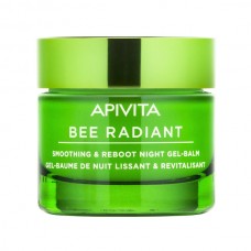 APIVITA BEE RADIANT Нічний гель-бальзам для розгладження та відновлення шкіри 50 мл