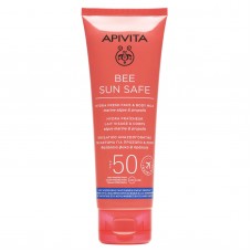 APIVITA BEE SUN SAFE Сонцезахисне молочко для обличчя та тіла SPF50 200 мл