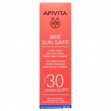 APIVITA BEE SUN SAFE Солнцезащитный гель-крем для лица SPF30 50 мл