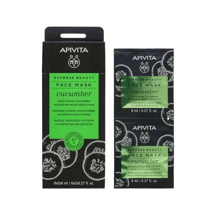 APIVITA EXPRESS BEAUTY Маска для обличчя з огірком 