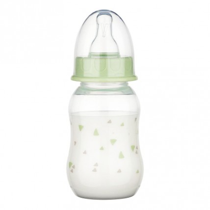 Пляшечка Baby-Nova пластикова 130 мл салатова (45010-3)