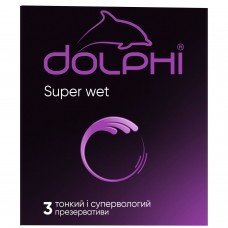 Презервативы DOLPHI Super Wet супертонкие №3