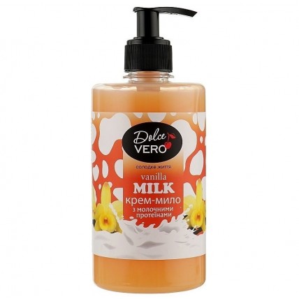 Dolce Vero крем-мило рідке Vanilla Milk 500 мл