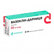АТОРВАСТАТИН-Дарница табл в/об 20 мг №28(14х2)