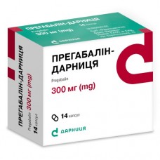 ПРЕГАБАЛІН-ДАРНИЦЯ капс. 300 мг №14 (7х2)