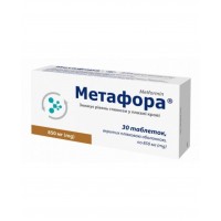 МЕТАФОРА таблетки  по 850 мг №30 (10х3)