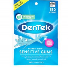 DenTek Comfort Clean Флос-зубочистка комфортная очистка 150 шт.