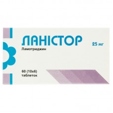 ЛАНИСТОР таблетки по 25 мг №60 (10х6)
