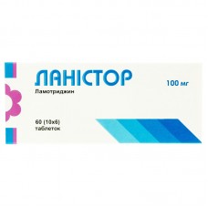 ЛАНІСТОР таблетки по 100 мг №60 (10х6)
