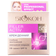 Біокон Крем денний Professional Effect Filler Activ 55+, 50 мл