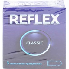 През. Reflex Classic латекс. з силікон. змазкою №3