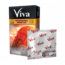 Презервативи VIVA ребристые №12