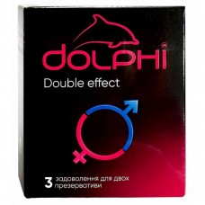 Презервативы DOLPHI Double effect №3