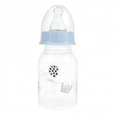 Бутылочка пластиковая Baby-Nova 120 мл Декор мальчик (46010-2)