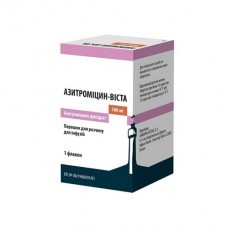 АЗИТРОМІЦИН-Віста порошок для р-ну д/інф. по 500 мг №1 у флак.