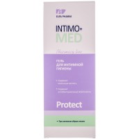 ЕЛЬФА ФАРМ  INTIMO + MED PROTECT гель для інтимної гігієни, 200 мл