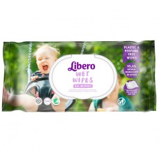 LIBERO Салфетки влажные детские Wet Wipes 64 шт