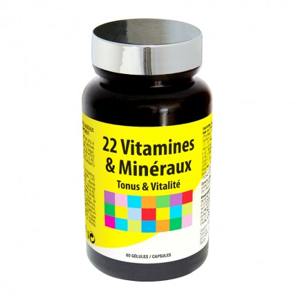 NUTRI EXPERT 22 витамина и минералы, капсулы №60 (22 VITAMINES & MINERAUX)