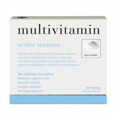 MULTIVITAMIN ACTIVE women вітаміни для жінок, таблетки №90 (NEW NORDIC)