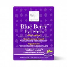BLUE BERRY EYE STRESS для покращення зору, таблетки №60 (NEW NORDIC)